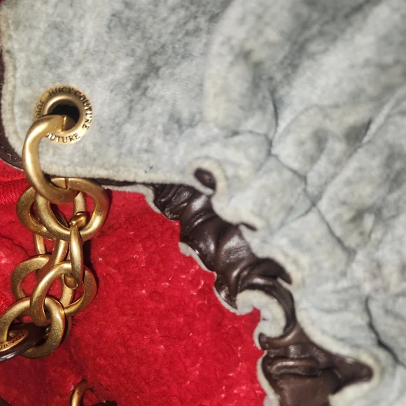 Vintage Juicy Couture Shoulder Bag with Chain Strap - Picture 11 of 16